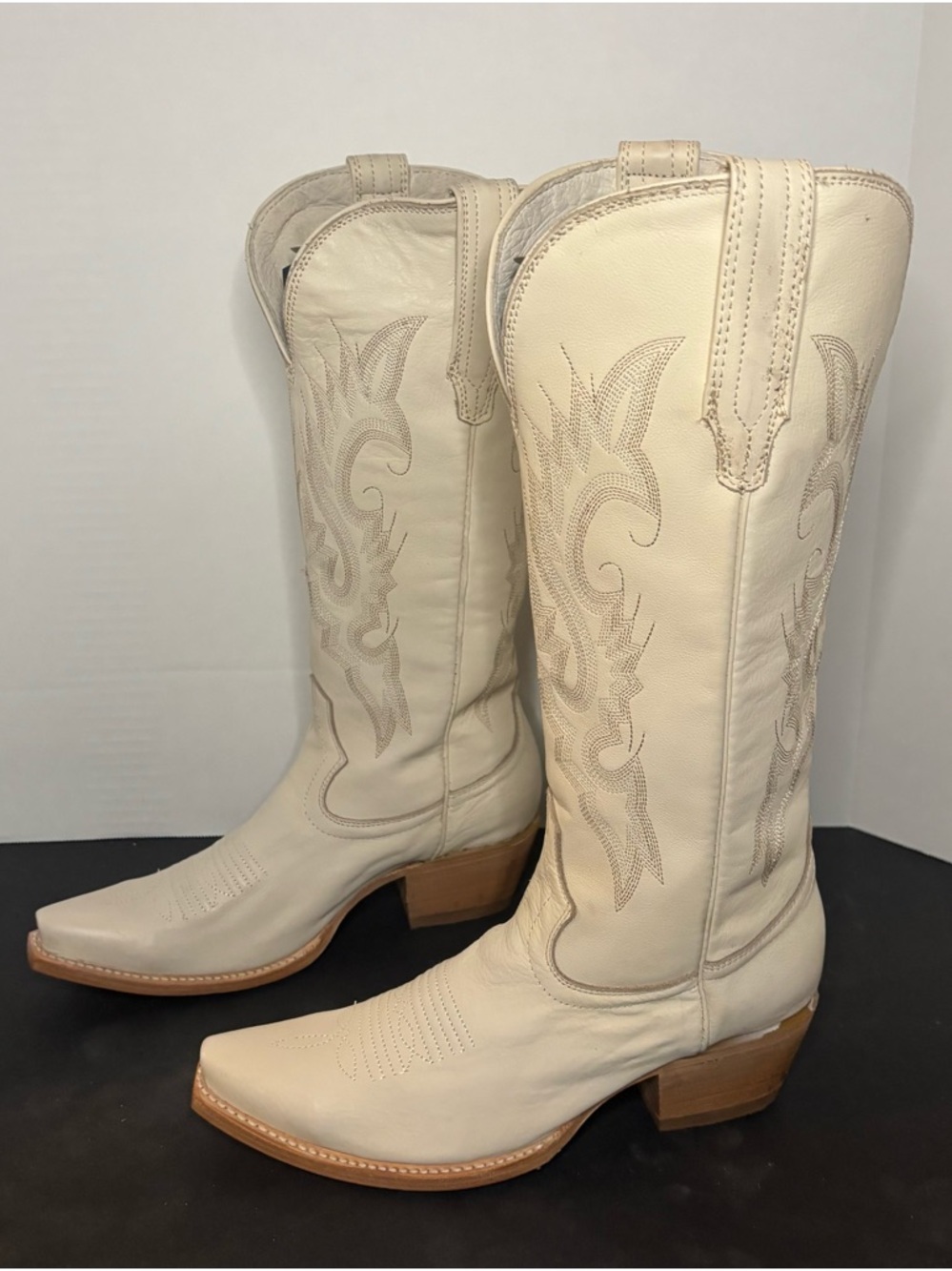 Freebird Leather Cowboy Boots -Woodland Beige